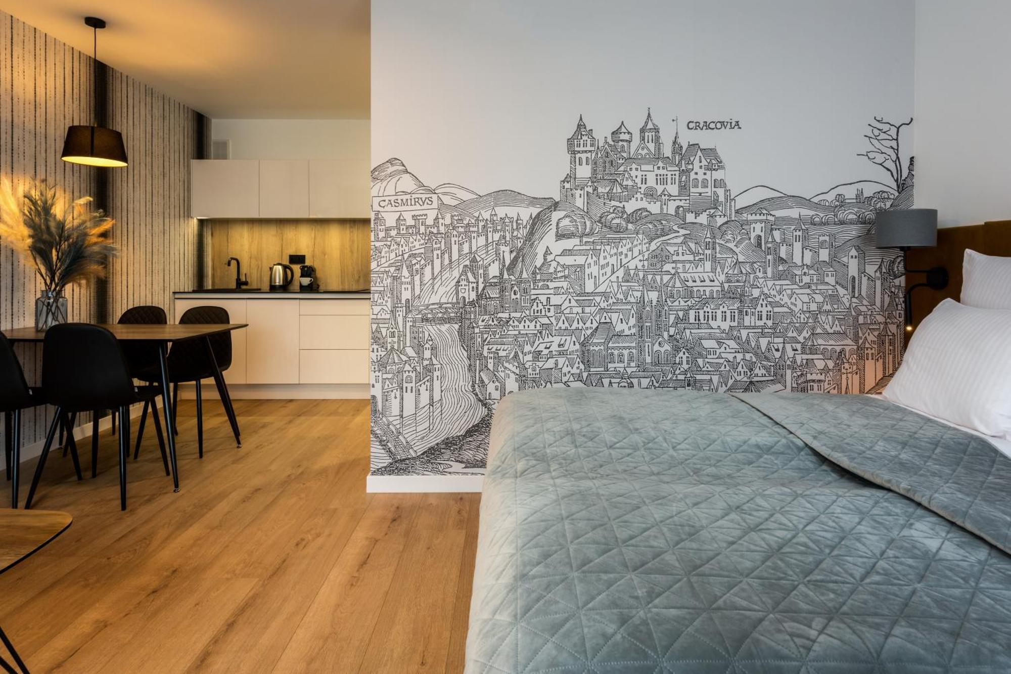Inpoint G15 Near Old Town & Kazimierz District & Parking Option Aparthotel Krakow
